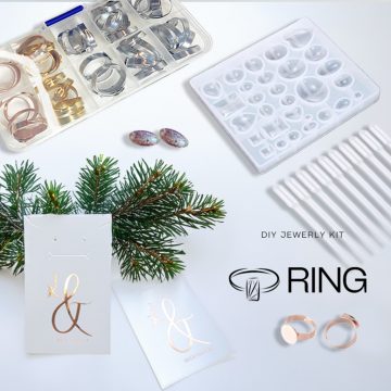 DIY- gyűrű ékszerkészítő szett - RING 