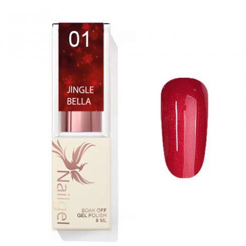 Jingle Bella 001 - gélový lak  8 Ml