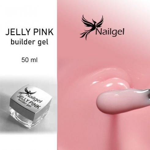 Építő zselé  -07- / builder gel light pink 50 ml