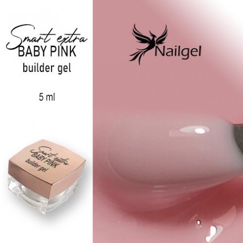 Smart extra Építő zselé -03- / builder gel baby pink 5 ml