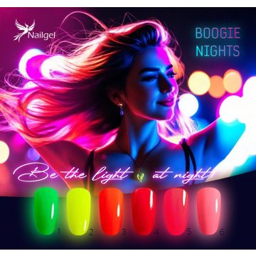 Boogie Nights gelový lak - světelný efekt ve tmě